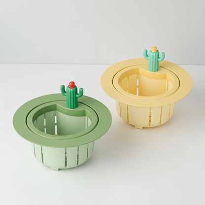 🔥🔥HEATWOLF® Cactus-Shaped Kitchen Sink Drain Strainer ✨Features a widened rim design that perfectly fits 99% of sinks, ensuring a stable, wobble-free fit🎁🎁