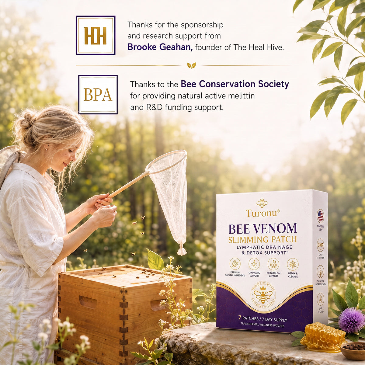 🗽𝐓𝐮𝐫𝐨𝐧𝐮® 𝘽𝙚𝙚 𝙑𝙚𝙣𝙤𝙢 𝙎𝙡𝙞𝙢𝙢𝙞𝙣𝙜 𝙋𝙖𝙩𝙘𝙝🐝