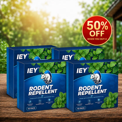 💥LAST DAY SALE 50%OFF💥🟢 Natural Peppermint Rodent Repellent Tablets – 10 Pack