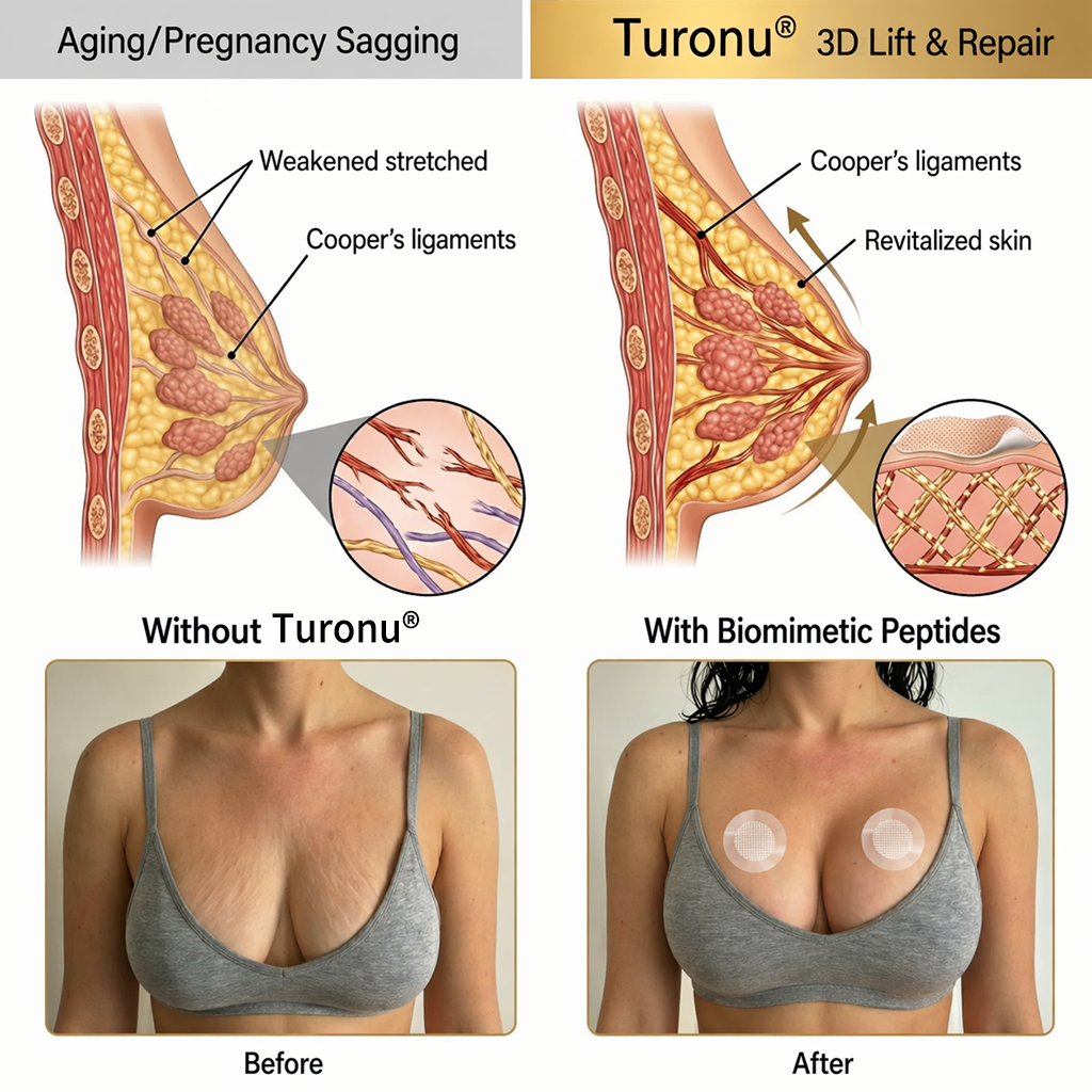 🏆Turonu® ✨BREAST VOLUME BOOST & FIRM Advanced Nano Microneedle Patch🎀