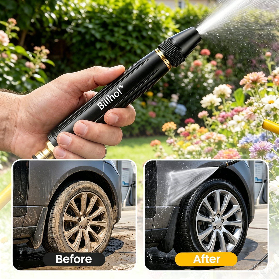 💧 Last Day! Lowest Price — Only $6.24!！丨Billhol® 💧Home high-pressure car wash water gun , a must-have for watering plants and vegetables, and car washing.👍💦