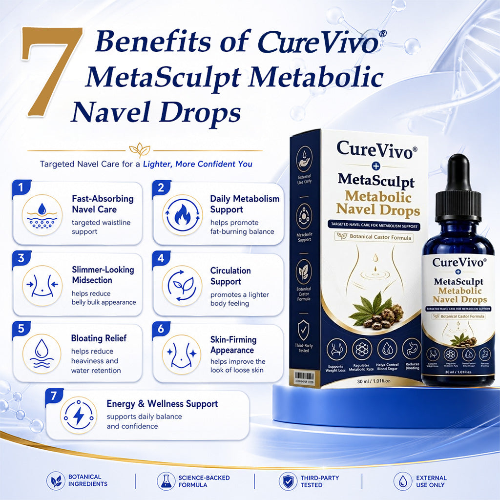 𝐂𝐮𝐫𝐞𝐕𝐢𝐯𝐨® MetaSculpt Metabolic Navel Drops💠