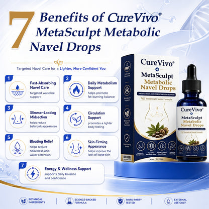 𝐂𝐮𝐫𝐞𝐕𝐢𝐯𝐨® MetaSculpt Metabolic Navel Drops💠
