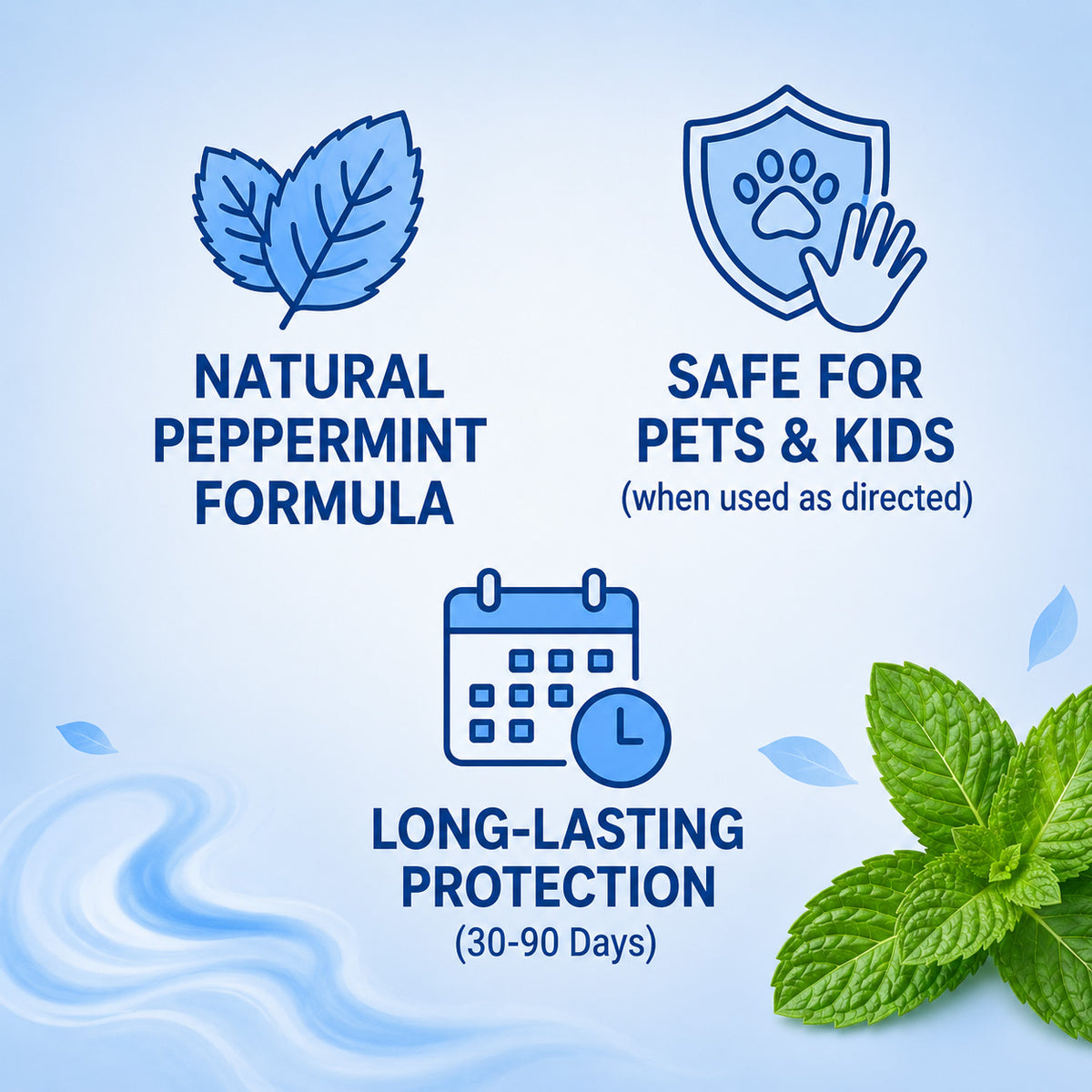 💥LAST DAY SALE 50%OFF💥🟢 Natural Peppermint Rodent Repellent Tablets – 10 Pack
