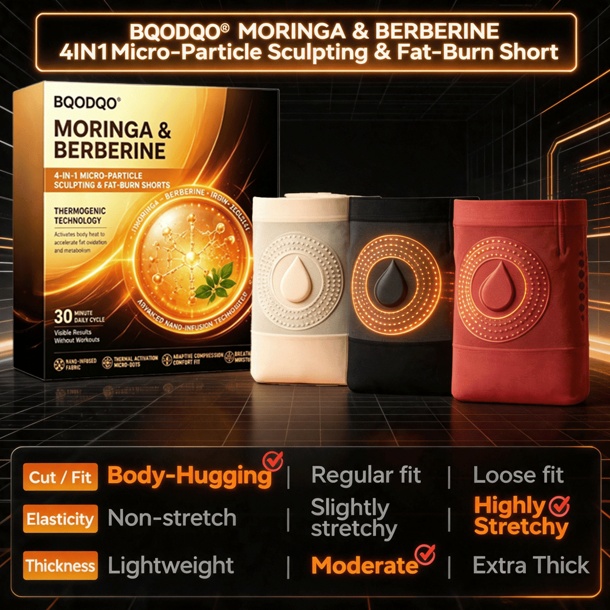 🚀𝐎𝐟𝐟𝐢𝐜𝐢𝐚𝐥 𝐁𝐫𝐚𝐧𝐝 𝐒𝐭𝐨𝐫𝐞 |✅BQODQO® 💡𝟐𝟎𝟐𝟔 𝐌𝐨𝐫𝐢𝐧𝐠𝐚 & 𝐁𝐞𝐫𝐛𝐞𝐫𝐢𝐧𝐞 𝟒-𝐈𝐧-𝟏 𝐌𝐢𝐜𝐫𝐨-𝐏𝐚𝐫𝐭𝐢𝐜𝐥𝐞 𝐒𝐜𝐮𝐥𝐩𝐭𝐢𝐧𝐠 & 𝐅𝐚𝐭-𝐁𝐮𝐫𝐧 𝐒𝐡𝐨𝐫𝐭𝐬 👍