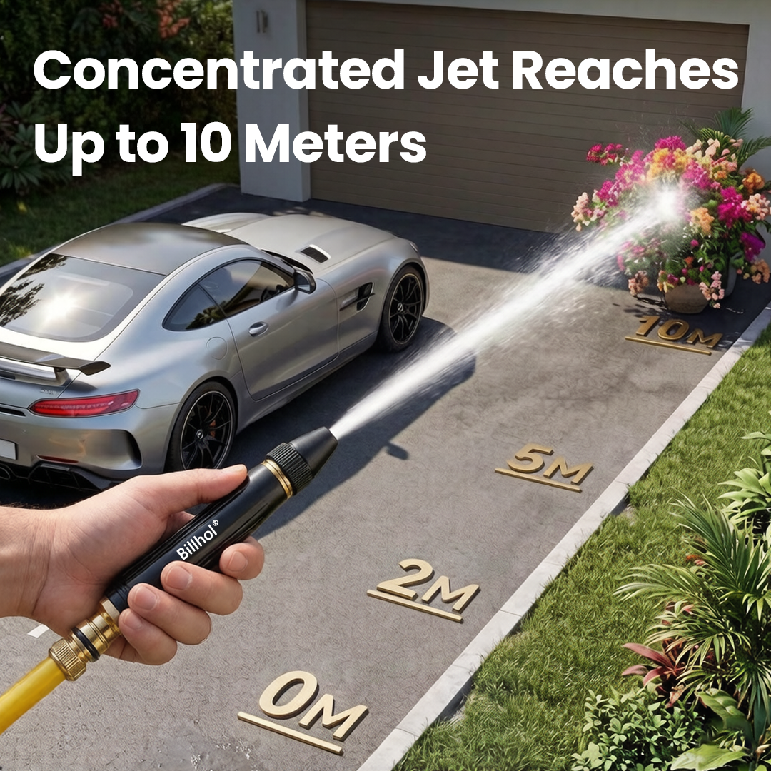 💧 Last Day! Lowest Price — Only $6.24!！丨Billhol® 💧Home high-pressure car wash water gun , a must-have for watering plants and vegetables, and car washing.👍💦