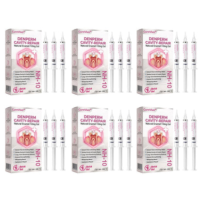 🇺🇸🦷👩‍⚕️CureViVo® DenPerm Cavity-Repair Natural Enamel Filling Gel👍