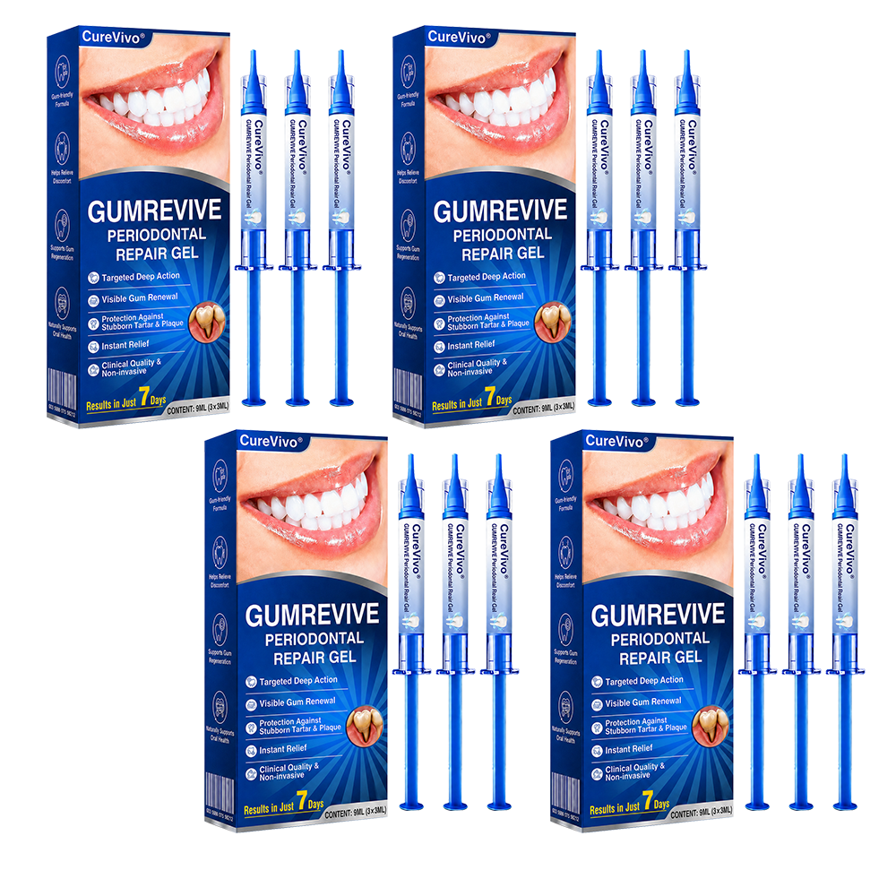 🇺🇸👨‍⚕️🦷 CureVivo® GumRevive Periodontal Repair Gel⏰⏰