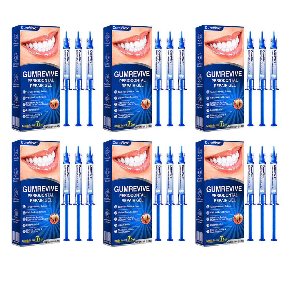 🇺🇸👨‍⚕️🦷 CureVivo® GumRevive Periodontal Repair Gel⏰⏰