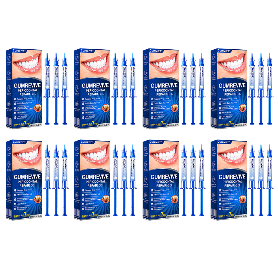 🇺🇸👨‍⚕️🦷 CureVivo® GumRevive Periodontal Repair Gel⏰⏰
