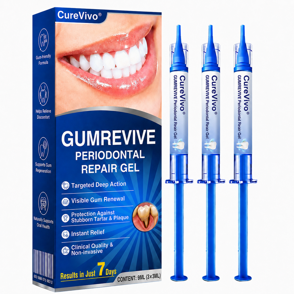 1 BOX 🦷 Trial: Odor & Relief