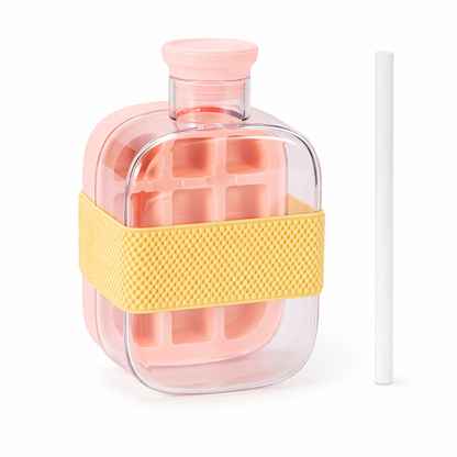 🔥BVJ®2-in-1 Contactless Ice Cube Tray & Water Bottle🧊