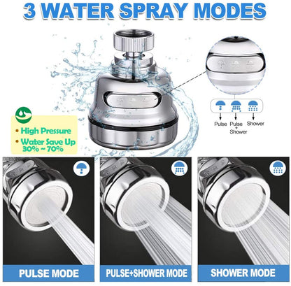 Upgraded 360° Rotatable Faucet Sprayer Head🌟