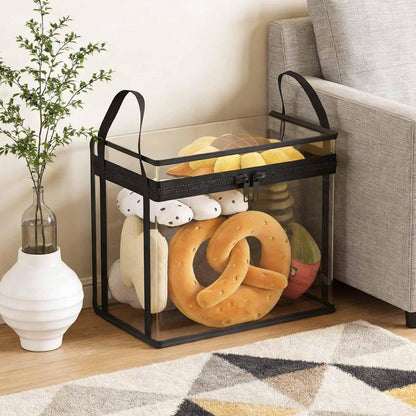 🏆LAST DAY BUY 2 GET 1 FREE!!💕HomeVault™🇬🇧 Transparent Storage Bag – Large, Dust & Moisture-Proof with Handle✨Ultimate All-in-One Organizer for Clothes, Toys, Books, Stuffed Animals & Absolutely Everything! 🧸📚👕🧦