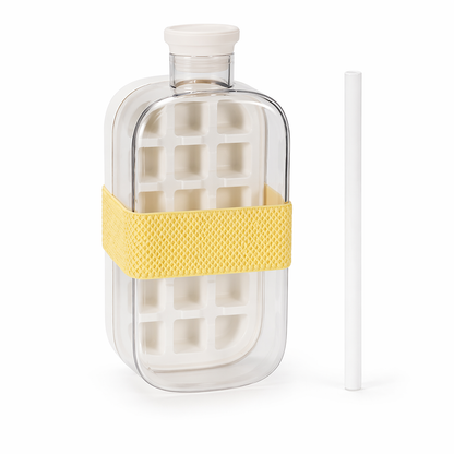 🔥BVJ®2-in-1 Contactless Ice Cube Tray & Water Bottle🧊