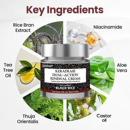 CureVivo® KeraErase Dual-Action Renewal Cream🚀