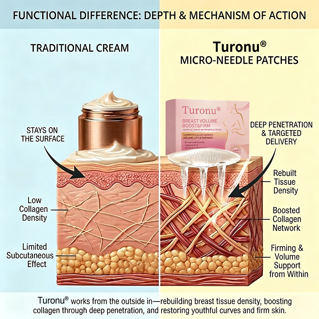 🏆Turonu® ✨BREAST VOLUME BOOST & FIRM Advanced Nano Microneedle Patch🎀