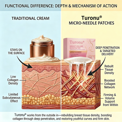🏆Turonu® ✨BREAST VOLUME BOOST & FIRM Advanced Nano Microneedle Patch🎀