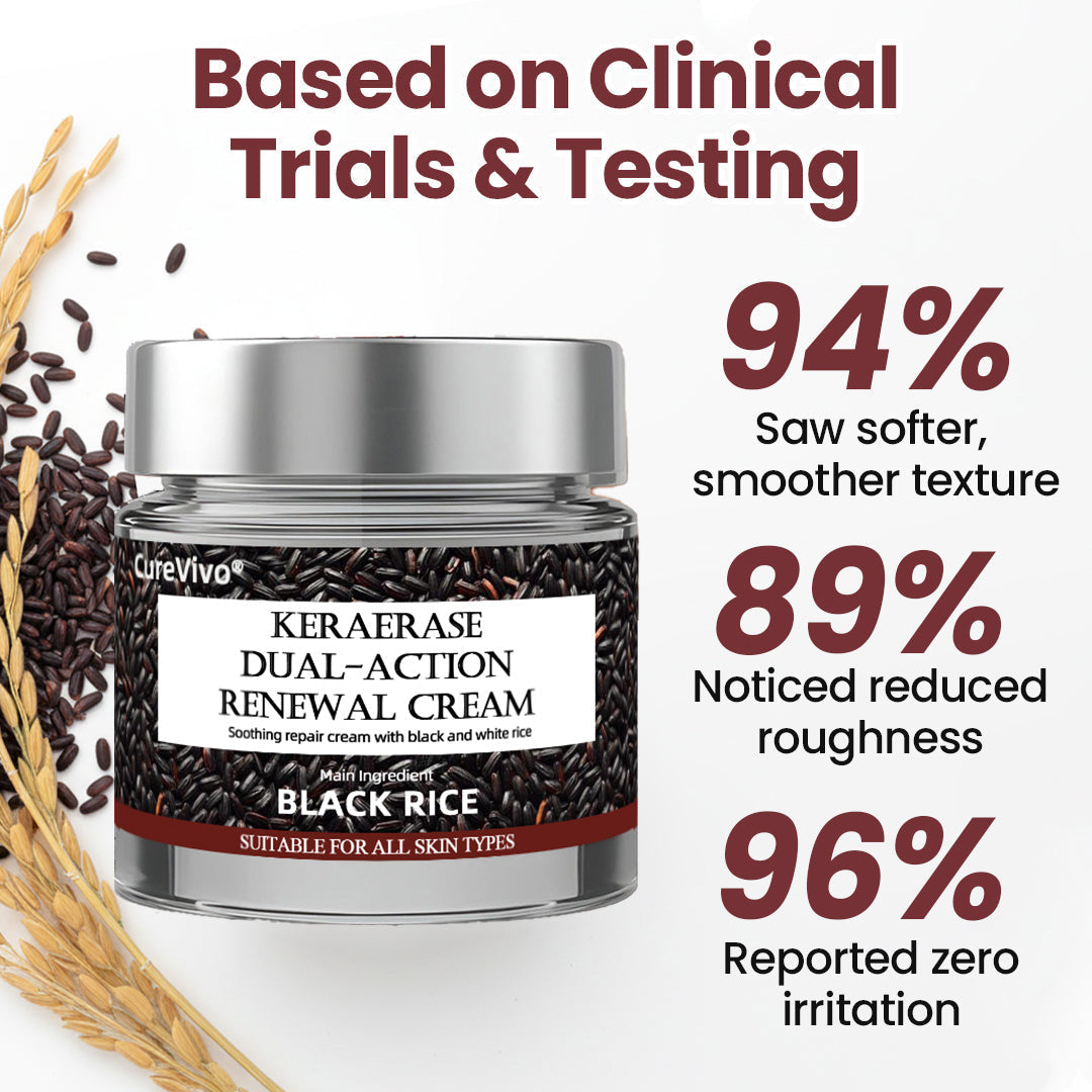 CureVivo® KeraErase Dual-Action Renewal Cream🚀
