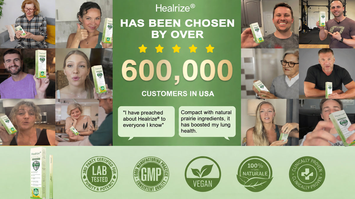 🇺🇸𝙏𝙧𝙪𝙨𝙩𝙚𝙙 𝑼.𝑺. 𝙎𝙩𝙖𝙣𝙙𝙖𝙧𝙙 🦚 | Healrize® 𝐁𝐨𝐭𝐚𝐧𝐢𝐜𝐚𝐥 𝐌𝐮𝐥𝐥𝐞𝐢𝐧 𝐋𝐮𝐧𝐠 𝐂𝐥𝐞𝐚𝐧𝐬𝐞 𝐃𝐢𝐟𝐟𝐮𝐬𝐞𝐫🔥(👨‍⚕️Cough, Pharyngitis, shortness of breath, sputum, stuffy nose, bronchitis, bronchitis, allergy symptoms, lung discomfort)