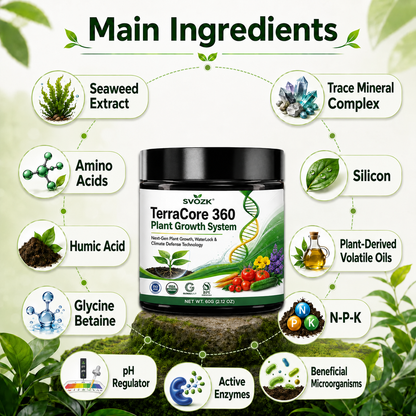 🇺🇸 𝐎𝐟𝐟𝐢𝐜𝐢𝐚𝐥 𝐁𝐫𝐚𝐧𝐝 𝐒𝐭𝐨𝐫𝐞 | 🍃SVOZK® TerraCore 360  Plant Growth System – Stronger Roots, Healthier Plants & Bigger Harvests