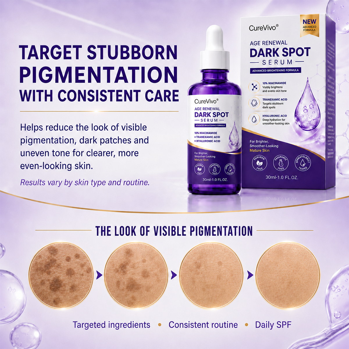 🐬CureVivo® Advanced Targeted Serum for Stubborn Pigmentation