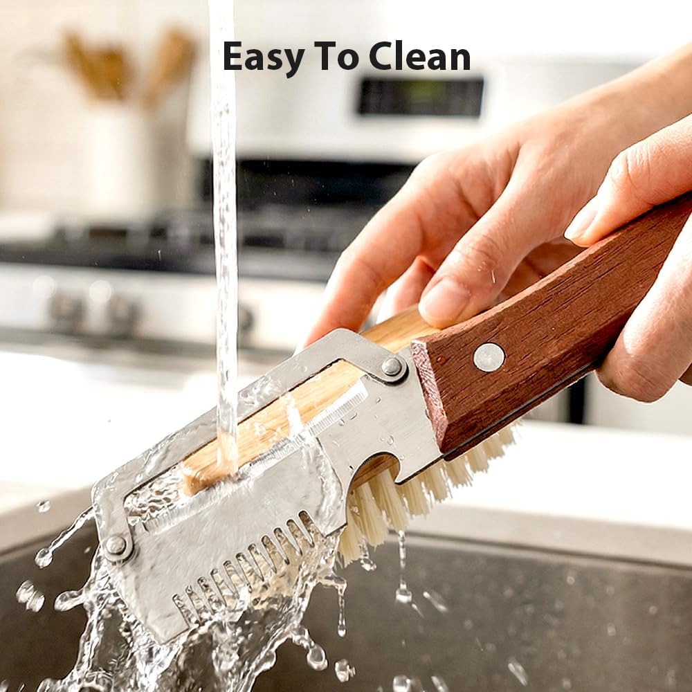 Enjoy 30% OFF for adding the second one | 🧡SVOZK®-3-in-1 Vegetable Peeler with Wooden Handle