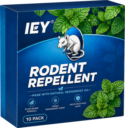 💥LAST DAY SALE 50%OFF💥🟢 Natural Peppermint Rodent Repellent Tablets – 10 Pack