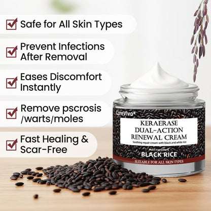 CureVivo® KeraErase Dual-Action Renewal Cream🚀