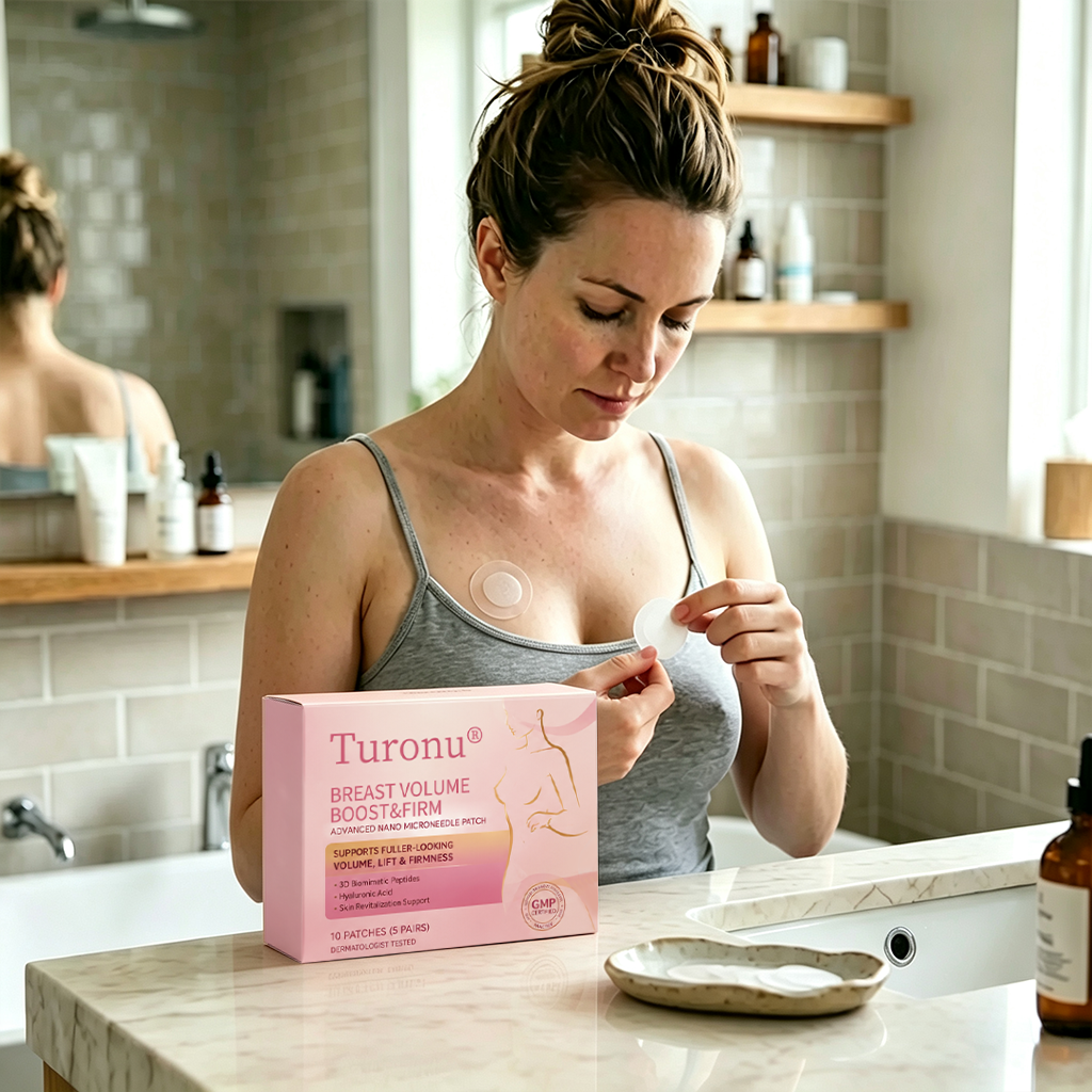 🏆Turonu® ✨BREAST VOLUME BOOST & FIRM Advanced Nano Microneedle Patch🎀