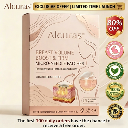 🍇Turonu® 🦪Targeted Breast Enhancement Advanced Nano Microneedle Patch💃