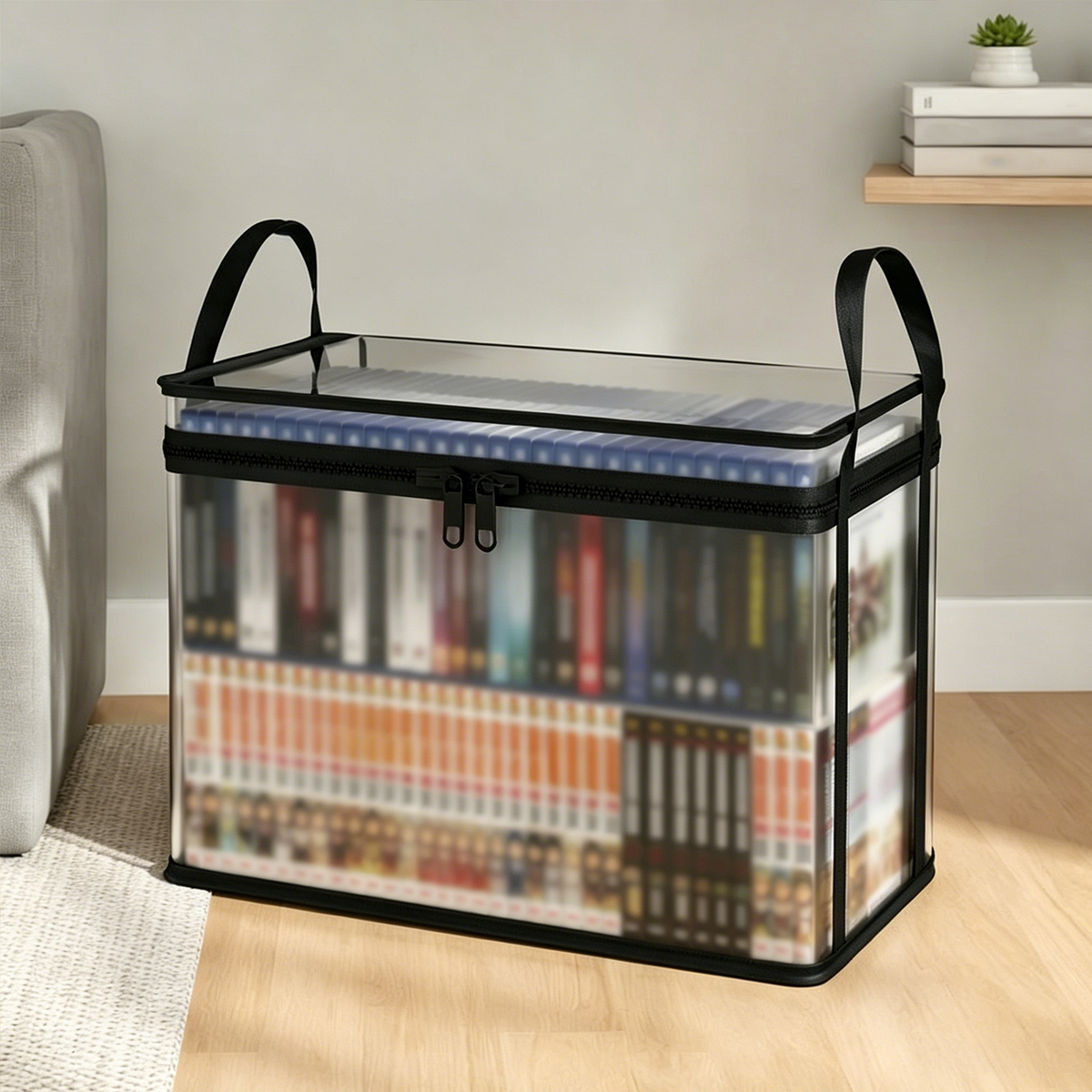 🏆LAST DAY BUY 2 GET 1 FREE!!💕HomeVault™🇬🇧 Transparent Storage Bag – Large, Dust & Moisture-Proof with Handle✨Ultimate All-in-One Organizer for Clothes, Toys, Books, Stuffed Animals & Absolutely Everything! 🧸📚👕🧦