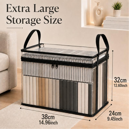 🏆LAST DAY BUY 2 GET 1 FREE!!💕HomeVault™🇬🇧 Transparent Storage Bag – Large, Dust & Moisture-Proof with Handle✨Ultimate All-in-One Organizer for Clothes, Toys, Books, Stuffed Animals & Absolutely Everything! 🧸📚👕🧦
